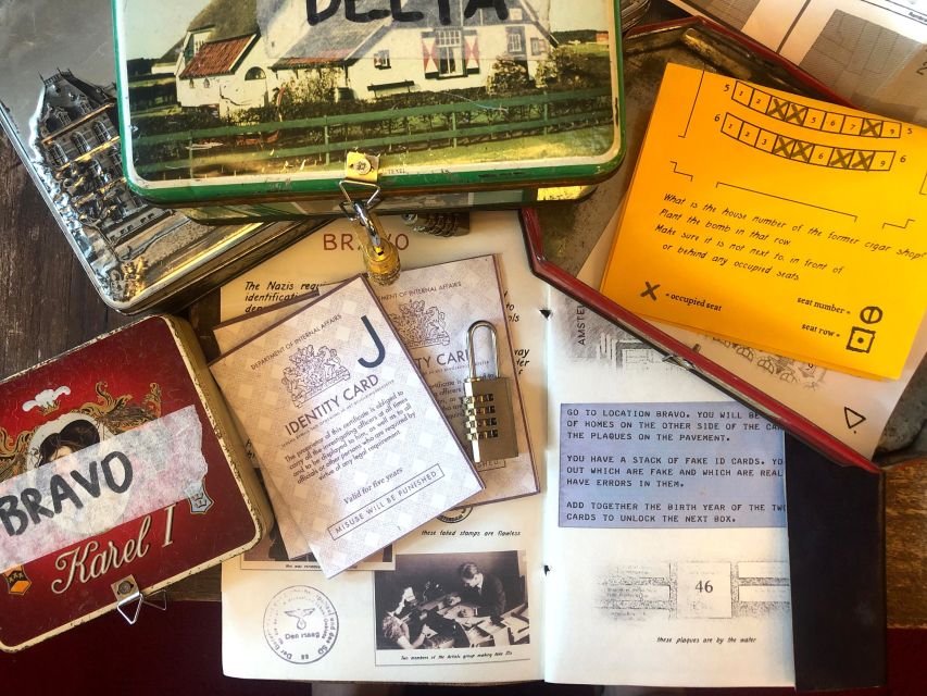 Amsterdam: "Operation 45 " Treasure Hunt Walking Tour - Starting at the secret headquarters on Zwanenburgwal