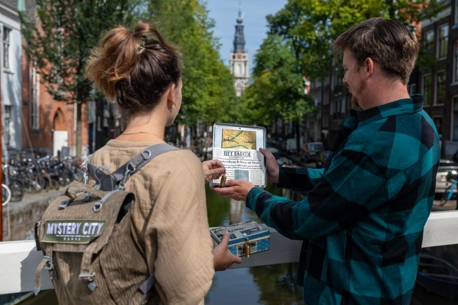 Amsterdam: "Operation 45 " Treasure Hunt Walking Tour - The value of $29 per person