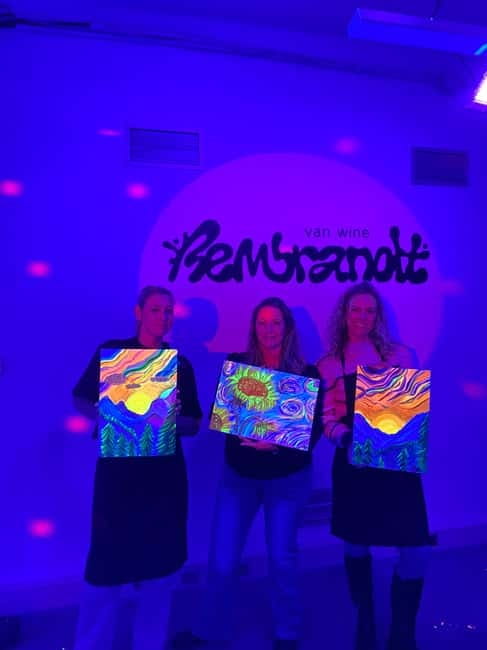 Amsterdam: Paint and Sip in the Dark at Rembrandt van Wine - Booking flexibility and cancellation