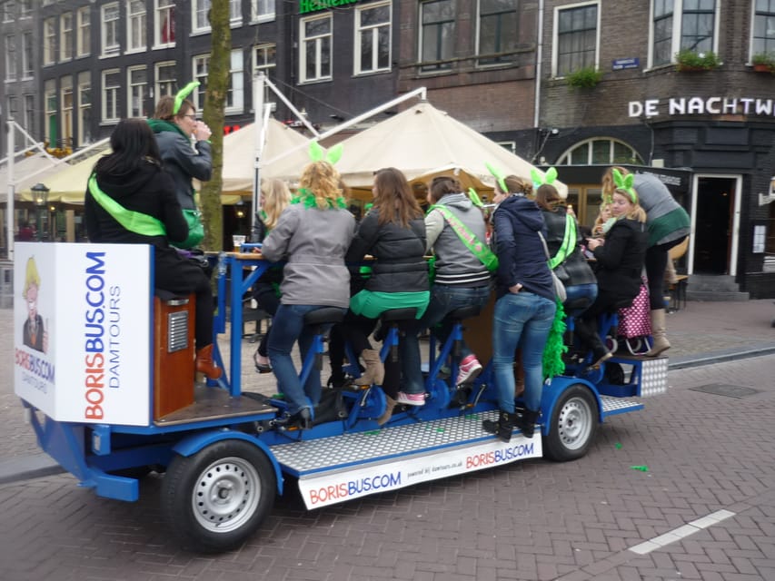 Amsterdam: Party Bike Tour with Beer - Booking tips that can prevent disappointment