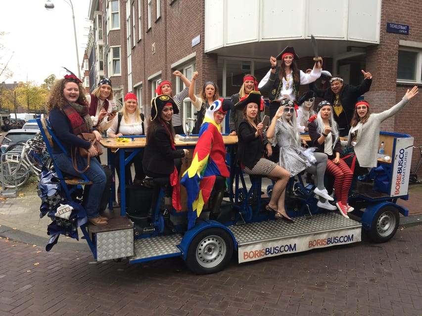 Amsterdam: Party Bike Tour with Beer - Group size, timing, and comfort