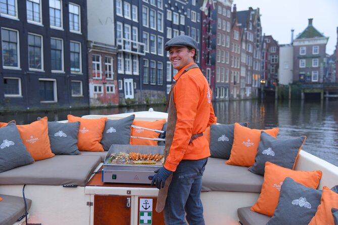 Amsterdam Private BBQ and Drinks Cruise With Onboard Chef - The Amstel River and Magere Brug