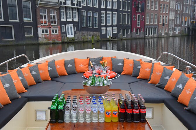 Amsterdam Private BBQ and Drinks Cruise With Onboard Chef - Rembrandtplein, Blauwbrug, and the Old Church