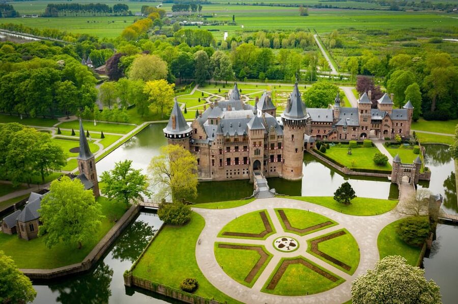 Amsterdam: Private green tour !!! Windmills, castle - Three Dutch scenes in one private day