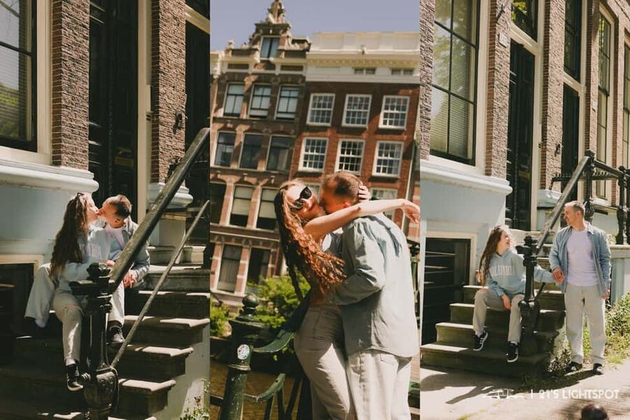 Amsterdam: Private Photoshoot for Couple, Family, or Solo - Edited images and delivery