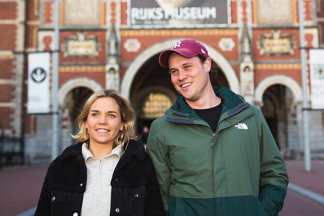 Amsterdam: Professional Rijksmuseum & Museumplein Photoshoot - The Rijksmuseum backdrop and Museumplein setting
