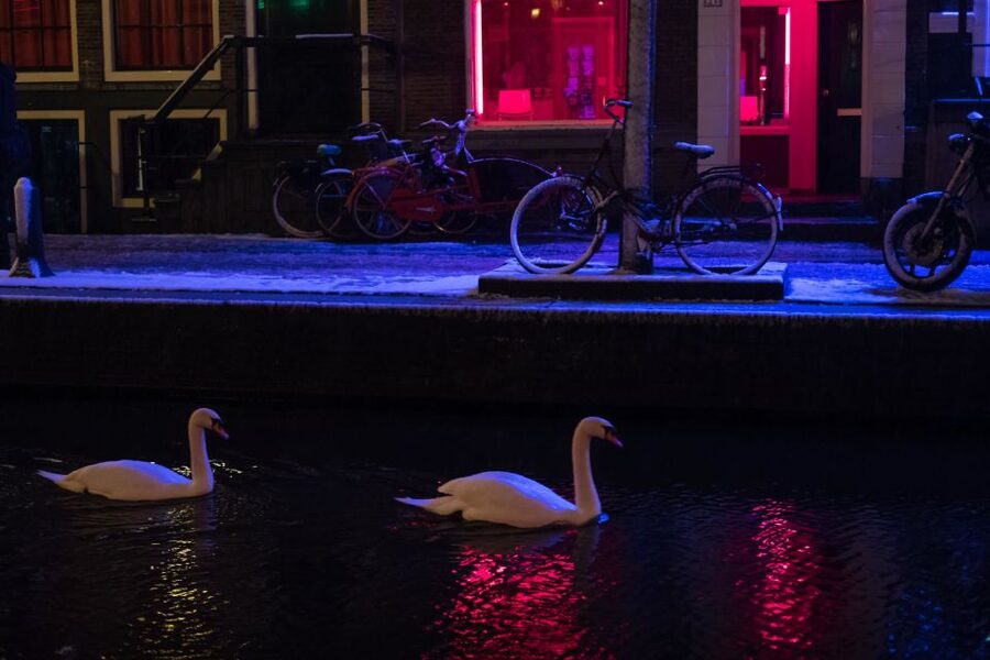 Amsterdam: Red Light District and Coffeeshop Culture Tour - Entering the Red Light District