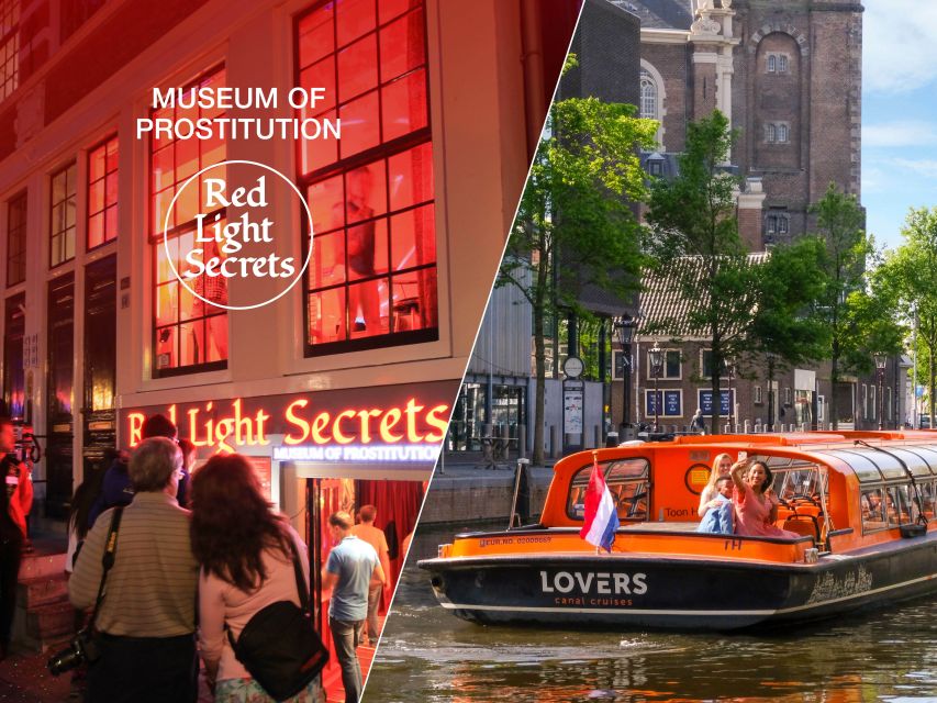 Amsterdam: Red Light Secrets Museum and 1-Hour Canal Cruise - Your fixed museum time matters
