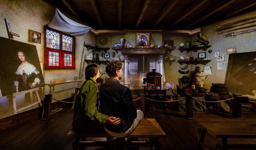Amsterdam: Rembrandts Immersive Experience Admission Ticket - The 25-minute show and what it does well