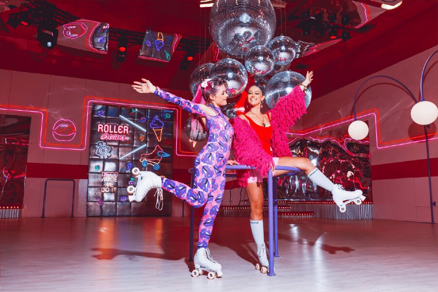Amsterdam: Roller Dreams & Amsterdam Nightlife Experience - Starting with Roller Dreams at WONDR