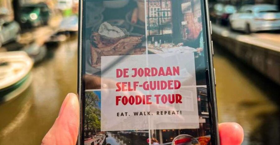 Amsterdam: Self-Guided Food Tour in De Jordaan Neighbourhood - Key points to know before you book
