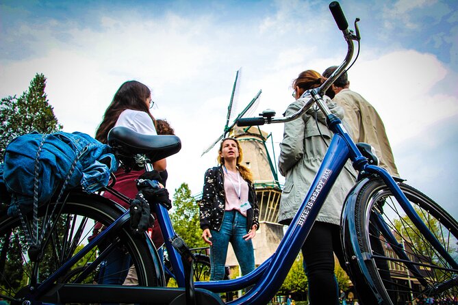 Amsterdam Small-Group Bike Tour With Canal Cruise, Drinks, Cheese - De Gooyer Windmill and the eastern city