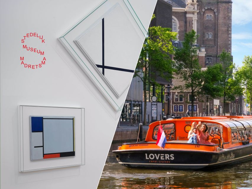 Amsterdam: Stedelijk Museum and 1-Hour Canal Cruise - Start at Museumplein with the Stedelijk Museum