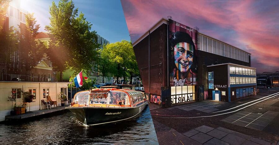 Amsterdam: STRAAT Museum and Canal Cruise Combination Ticket - Taking the canal cruise after the art museum