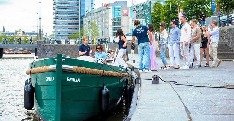 Amsterdam: The Newest Canal Cruise with Drink Option - The route from the IJ to the old canal belt