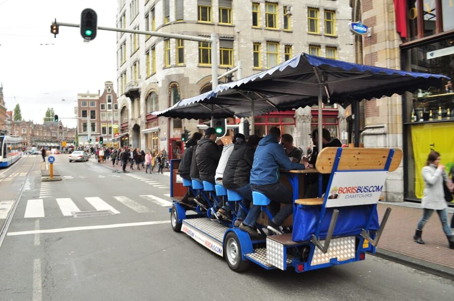 Amsterdam: The Original BUBBLES & BIKE Private Prosecco Tour - Value at $365 for up to six people