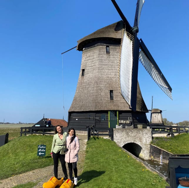 Amsterdam: Tulip Fields Day Tour with Lunch & Windmill - Inside a working windmill from 1633