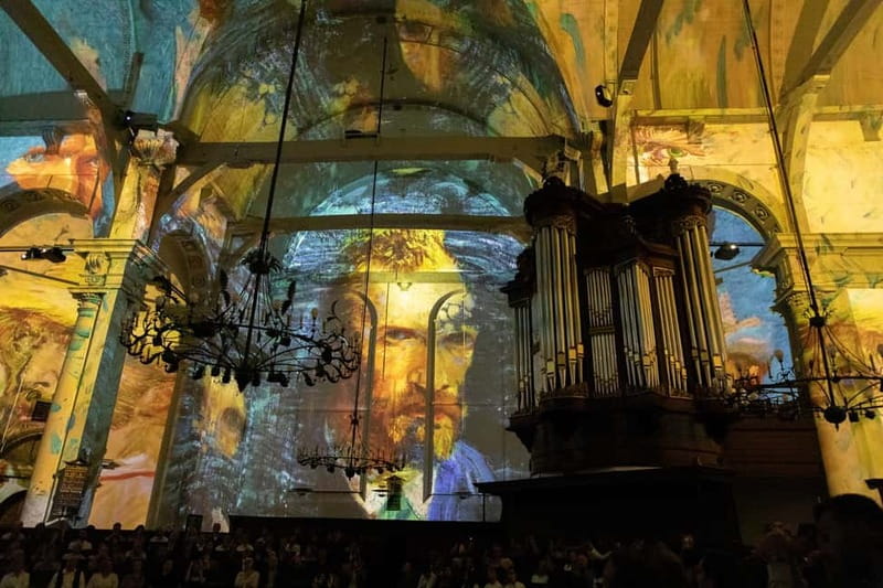 Amsterdam: Van Gogh and Rembrandt Immersive Experience Entry - How the show connects Van Gogh and Rembrandt