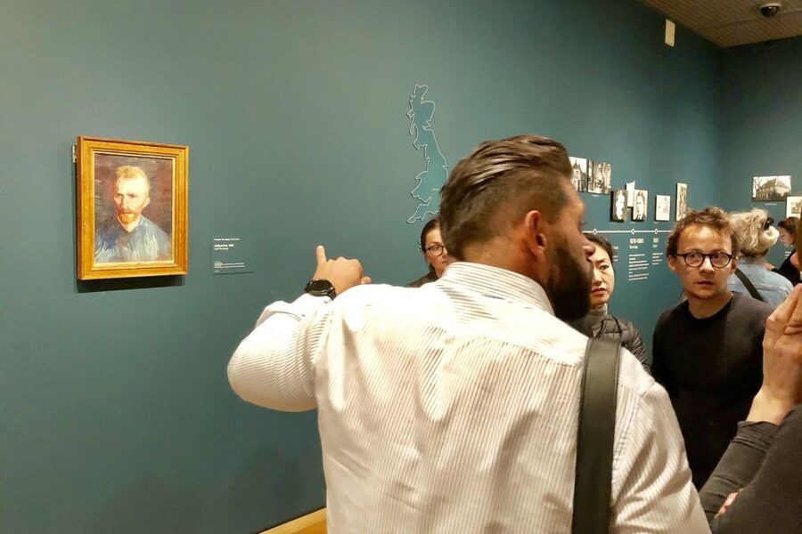 Amsterdam: Van Gogh Museum Masterpieces Tour up to 8 guests - Meeting at Cobra Café beside the Rijksmuseum