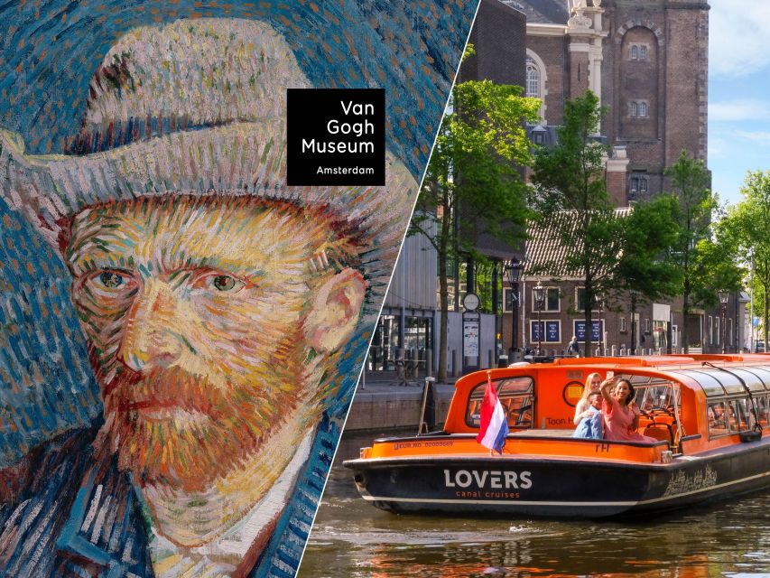 Amsterdam: Van Gogh Museum Ticket & Canal Cruise - Entering the Van Gogh Museum on a booked time slot