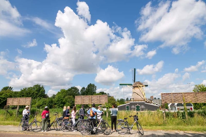 Amsterdam: Windmill, Cheese, and Countryside E-Bike Tour - Leaving Amsterdam by ferry and e-bike