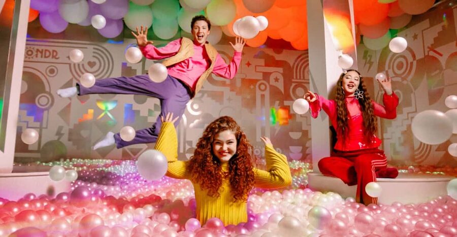 Amsterdam: WONDR Immersive Playground Experience Ticket - SpongeBob and the themed rooms