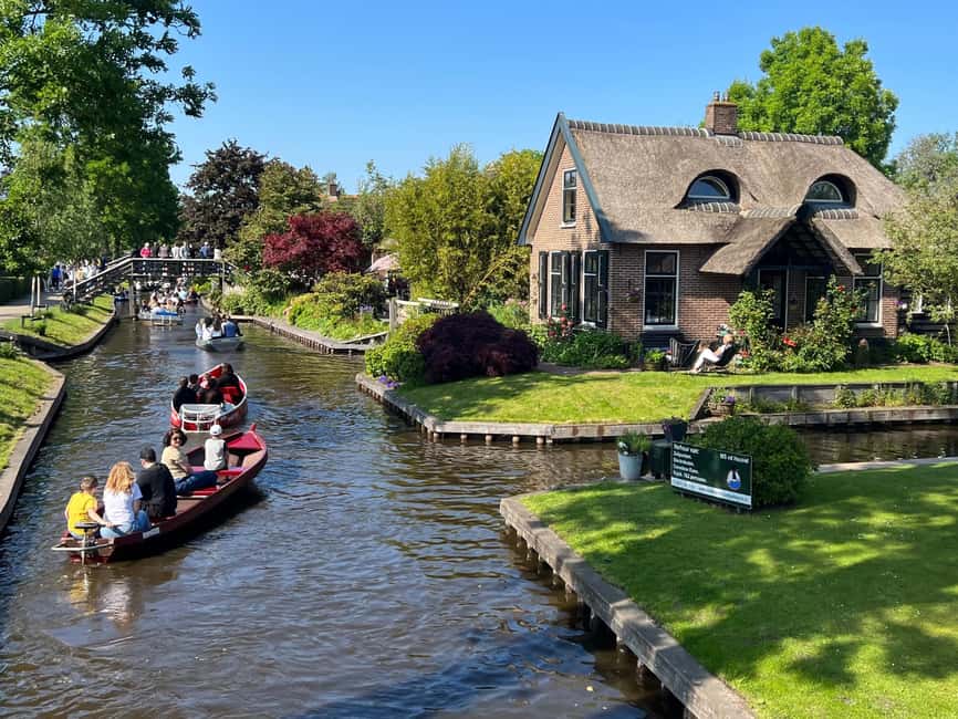 Amsterdam: Zaanse Schans and Giethoorn Guided Combo Tour - Leaving Amsterdam at 8:30 in the morning