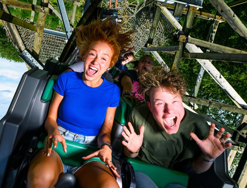 Biddinghuizen: Walibi Holland Entry Ticket - UNTAMED and the serious thrill rides