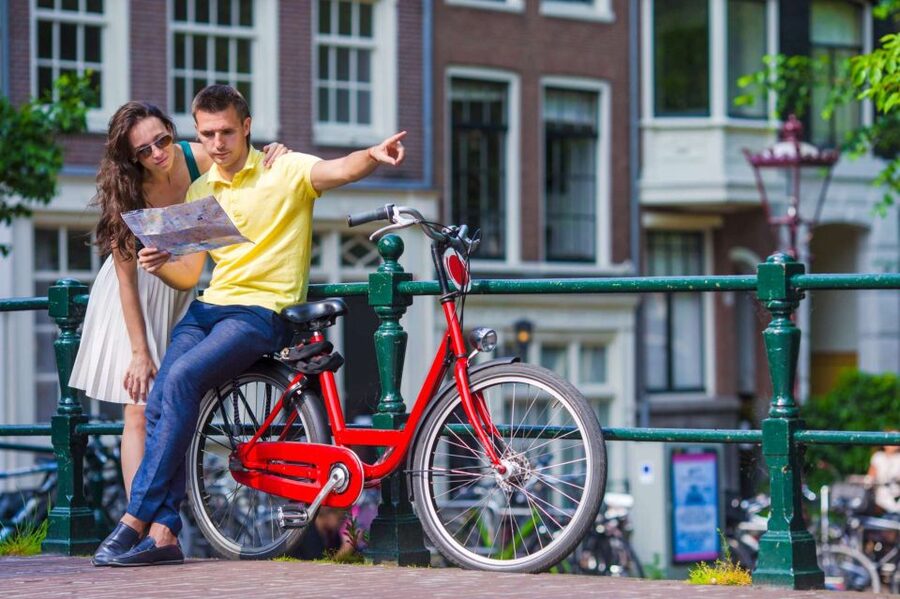 Bike Tour of Amsterdam Old Town, Top Attractions and Nature - Starting in the 9 Streets and Jordaan