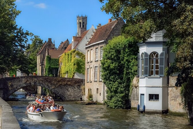 Charms of Brussels and Bruges Day Trip from Amsterdam - Bruges: canals, swans, and medieval views