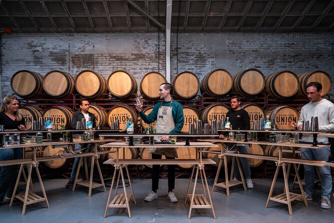 Cocktail workshop @ Spirited Union Rum Co. (Amsterdam) - Making three cocktails, including a ginger-beer twist
