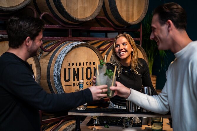 Cocktail workshop @ Spirited Union Rum Co. (Amsterdam) - Timing, transport, and group size