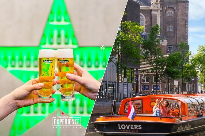 Combo Ticket: Heineken Experience Amsterdam and 1h Canal Cruise - The Heineken Experience: more brand show than brewery tour