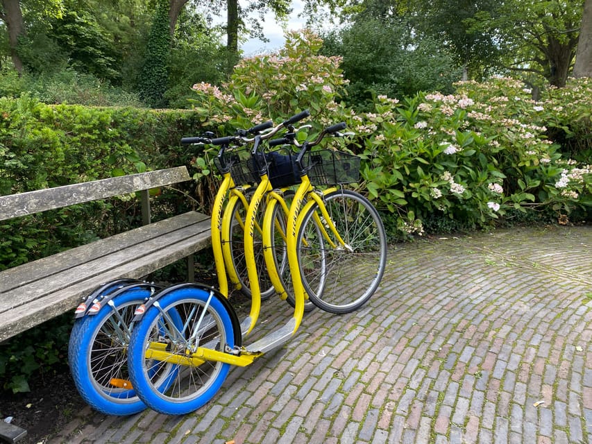 Delft - Step/scootertour in and around the city - Agnetapark and the ideas of Jacques van Marken