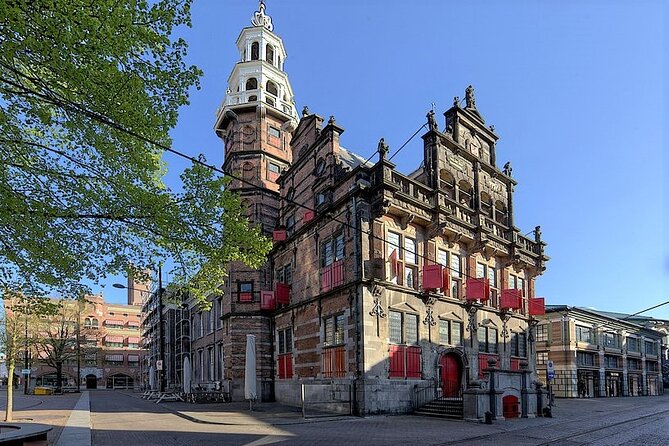 Discover The Hague with a self-guided Outside Escape city tour - Old City Hall and the Grote Kerk finish the route