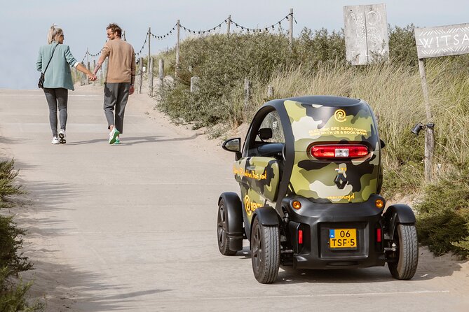 Drive it yourself electric Dune and Beach GPS audio tour - Noordwijk lighthouse and the coastal story