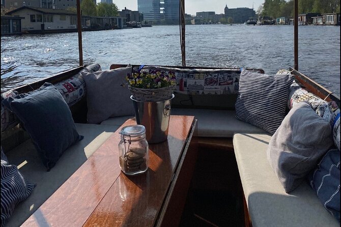 Dutch Cheese & Drinks Guided Amsterdam Boat Tour, All Inclusive - Maritime Amsterdam beside the VOC ship