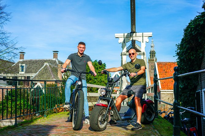 E-scooter rental Volendam - Countryside of Amsterdam - What riding an e-chopper is like