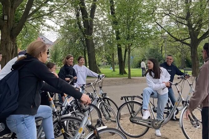 Explore Amsterdam by Bike in the Company of a French Local Guide - Starting at IJdok and finding your wheels