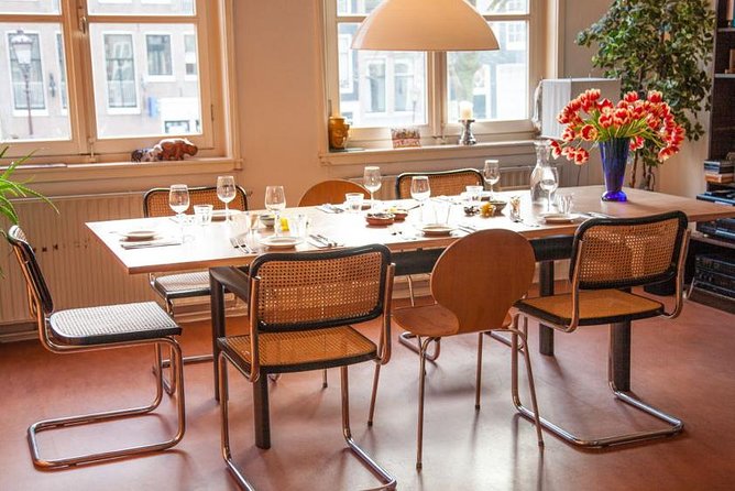 French Bistro-Style Dinner Overlooking Amsterdam's Canals - A canal view without a sightseeing rush