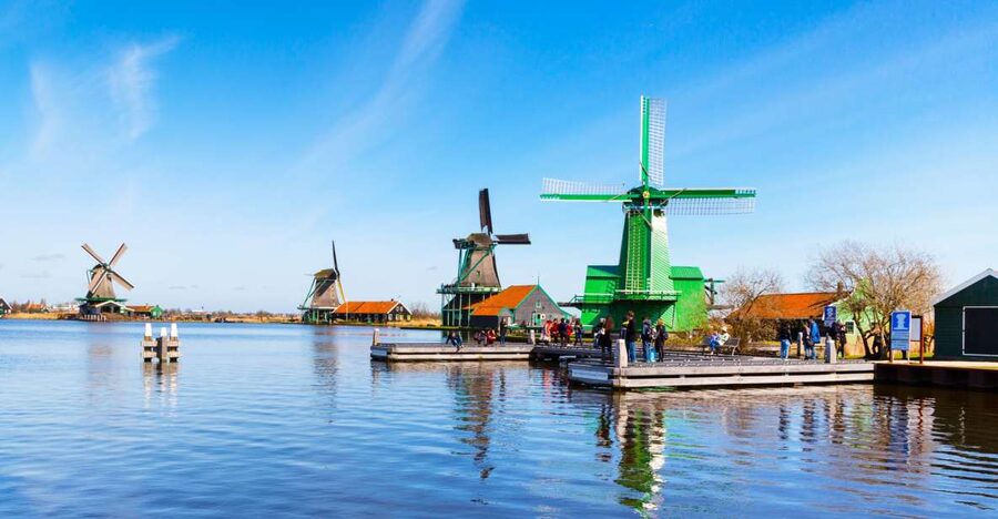 From Amsterdam: 4 Provinces Highlights Van Tour - The Afsluitdijk and the Dutch fight against water
