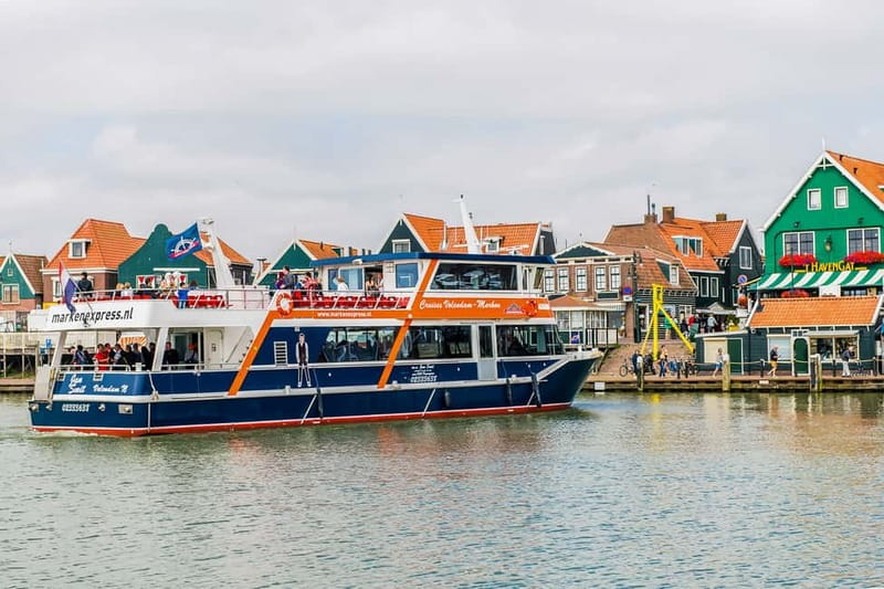 From Amsterdam: Zaanse Schans, Volendam, and Marken Day Trip - Marken and the traditional Marker house