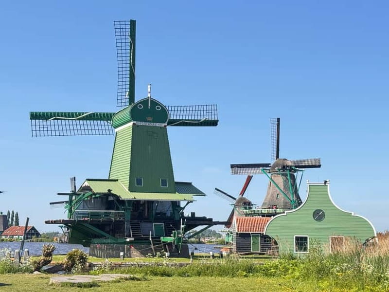 From Amsterdam: Zaanse Schans Windmills & More - E-Bike Tour - Zaandam and the Inntel Hotel’s playful façades