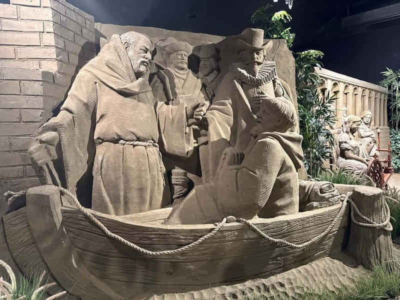 Garderen: Sandsculpture Exhibition Entry Ticket - Amsterdam’s story begins with sand