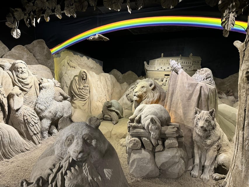 Garderen: Sandsculpture Exhibition Entry Ticket - How long to plan and when to visit