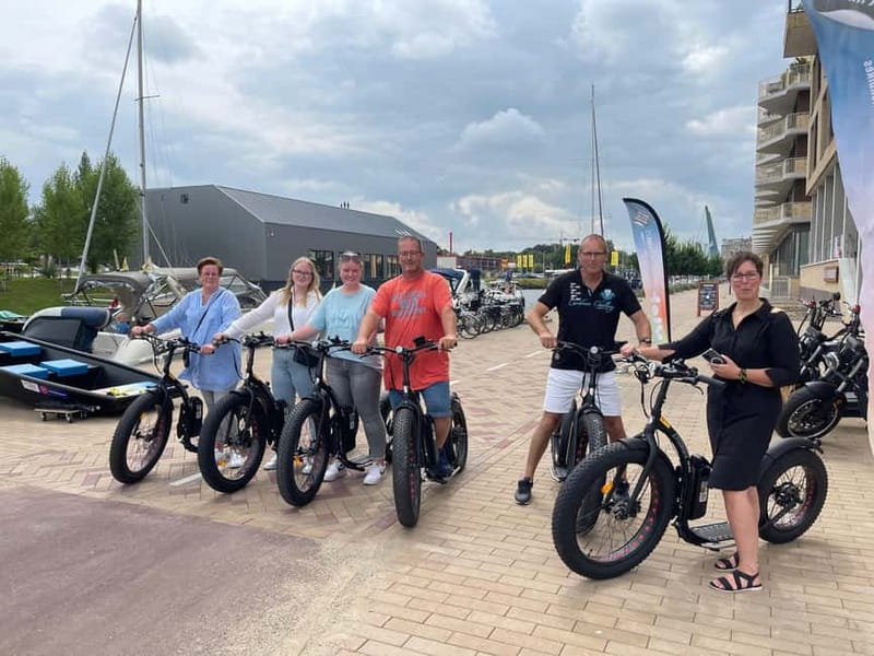 Goes: Explore Zeeland on our Electric Steps with GPS route - Choosing among the electric vehicles