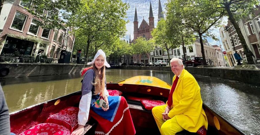 Gouda: Open Boat City Canal Cruise - Why Gouda Looks Different from the Water