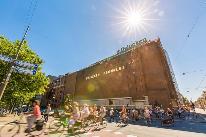 Heineken Experience Amsterdam and Canal Cruise with Snackbox - Booking the Blue Boat cruise without losing time