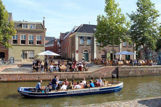Historical Canal Tour - The Groninger Museum from the canal
