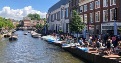 Paddleboard Rental to Explore Leiden’s Canals